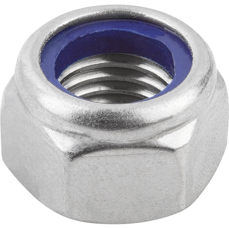 Kipp Hex Nut, M3, Stainless Steel, Not Graded, Bright Zinc Plated, 4 mm Ht K1148.103